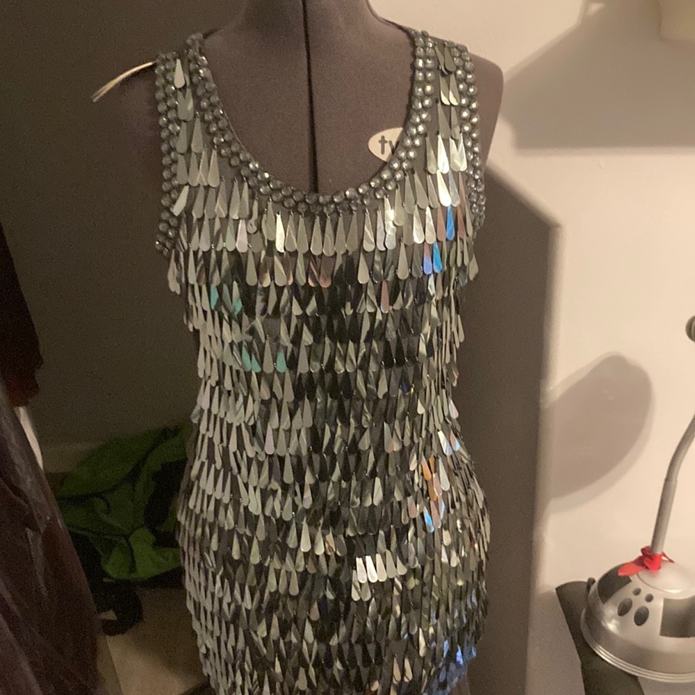 Beautiful dress! Brand new! Never used! Still has tags! Perfect cocktail dress!